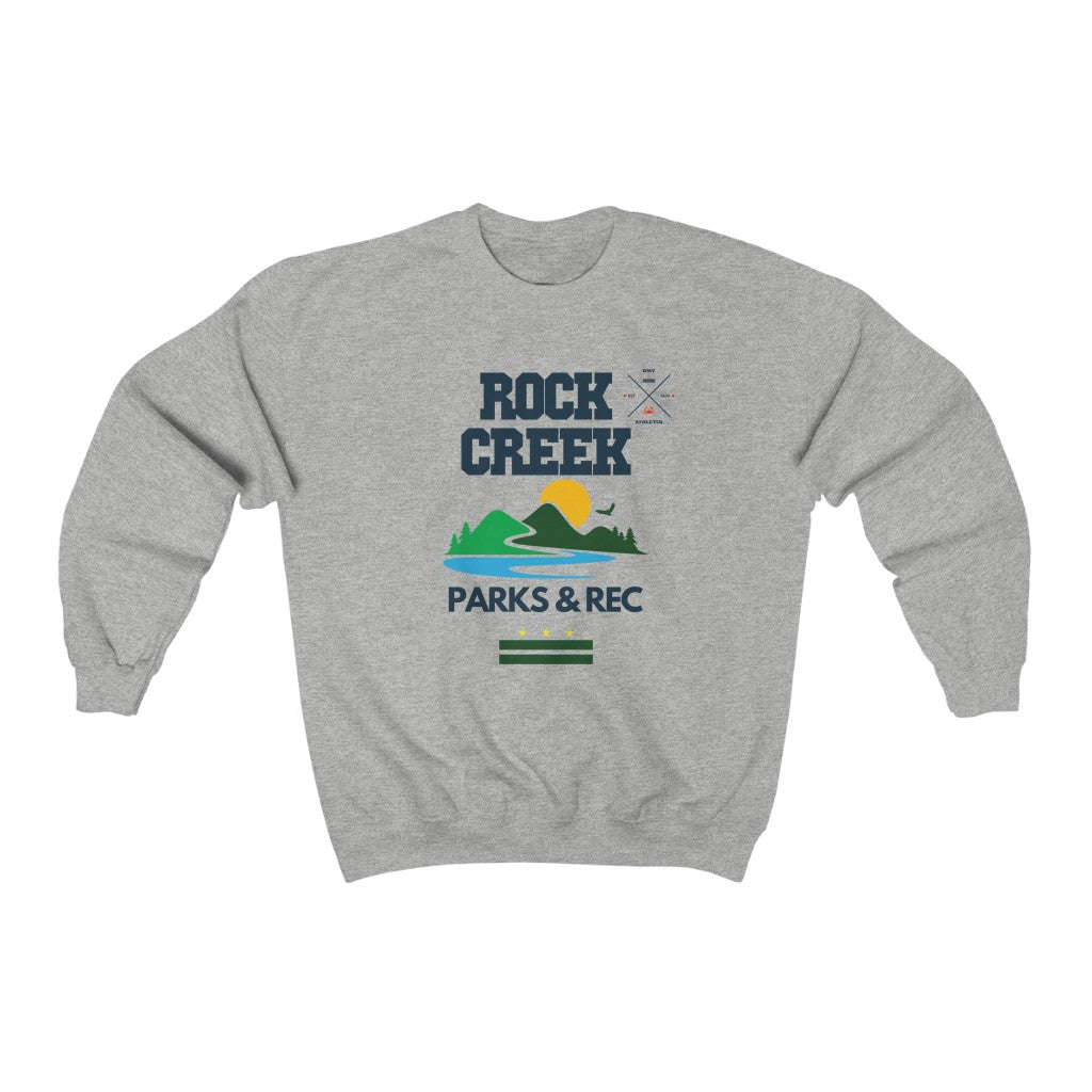 DMV Athletix- Rock Creek Parks & Rec Unisex Heavy Blend™ Crewneck Sweatshirt