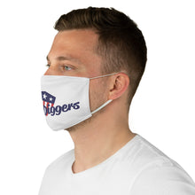 Crate Diggers Fabric Face Mask