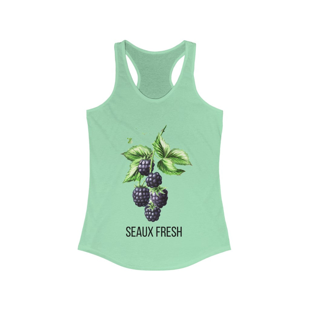 Seaux Fresh Blackberries Tank Top