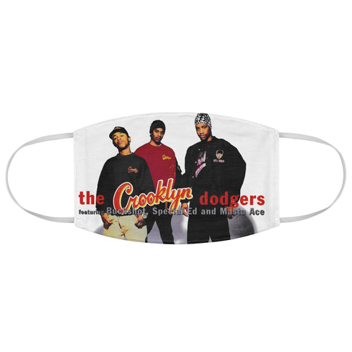 Crooklyn Dodgers Fabric Face Mask