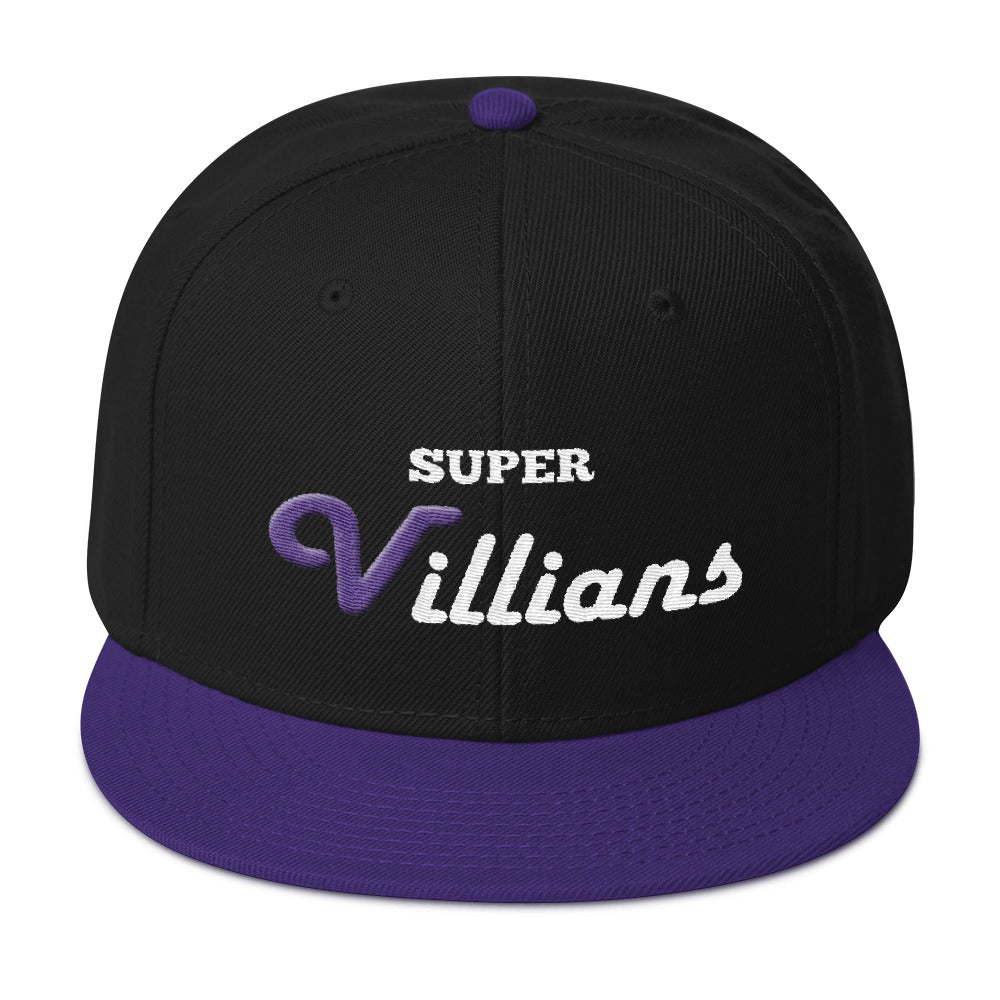Super Villians Snapback Hat (Purp)