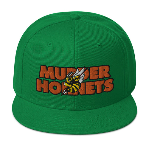 Murder Hornets Snapback Hat