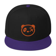 Bad Panda Snapback Hat (Orange)