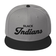 Black Indians Snapback Hat