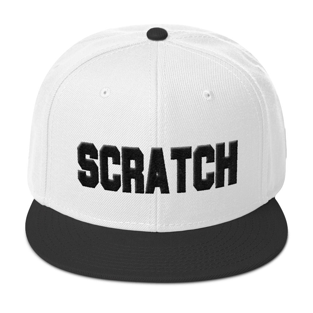 Scratch Snapback Hat