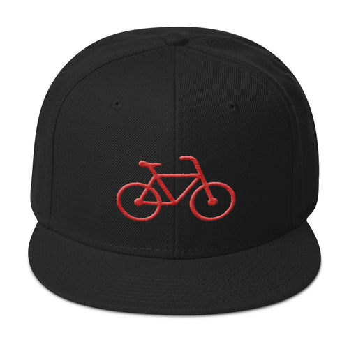 Handle Bars Snapback Hat (Red)