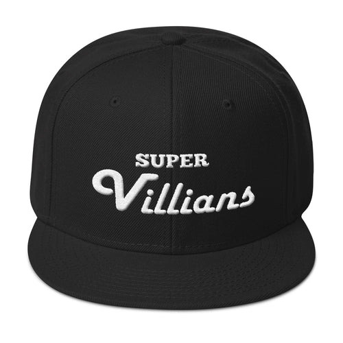 Super Villains Snapback Hat