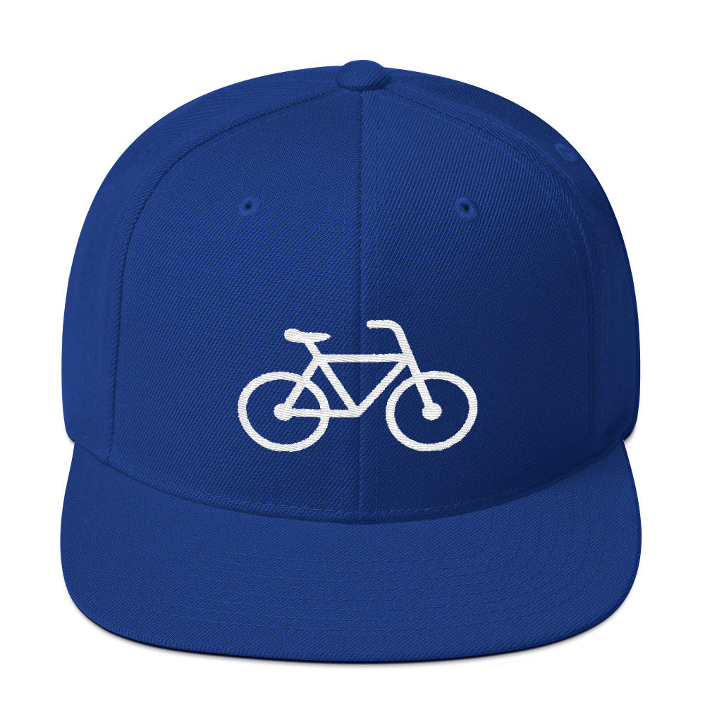 Handle Bars Snapback Hat (Royal Blue)