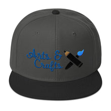 Arts & Crafts Snapback Hat (Royal Blue)
