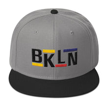 BKLN Snapback Hat (Black/Yellow/Red/Blue)