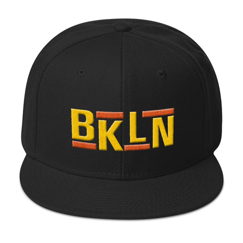 BKLN Snapback Hat (Yellow/Red)