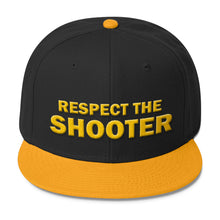 Respect The Shooter Snapback (Yellow Lettering)
