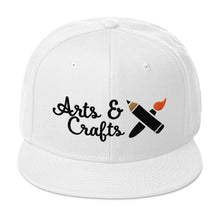 Arts & Crafts Snapback Hat (Orange)