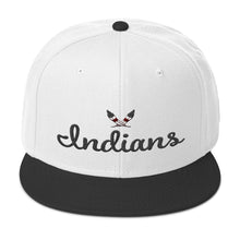 Black Indians Snapback Hat