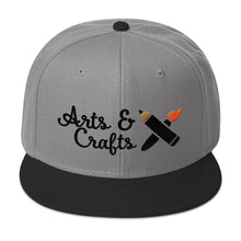 Arts & Crafts Snapback Hat (Orange)