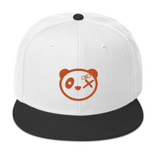 Bad Panda Snapback Hat (Orange)
